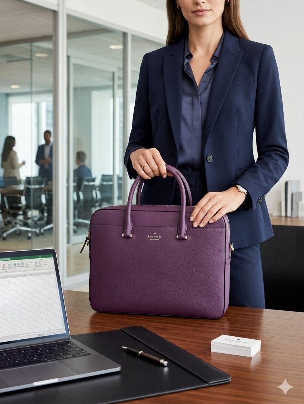 **SOLD**Kate Spade 13" Saffiano Laptop Bag - Picture 4 of 17